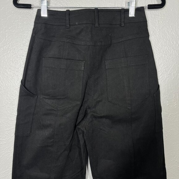 Modern Citizen Black High Rise Straight Leg Denim Pants Sz. XS - Picture 6 of 10